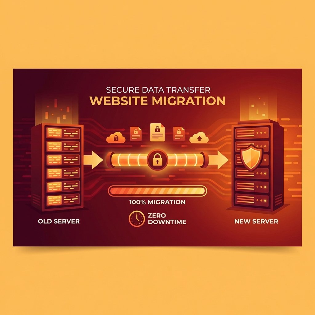 نقل المواقع بدون توقف من Borkan SEO